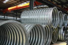 Corrugated GI Pipe